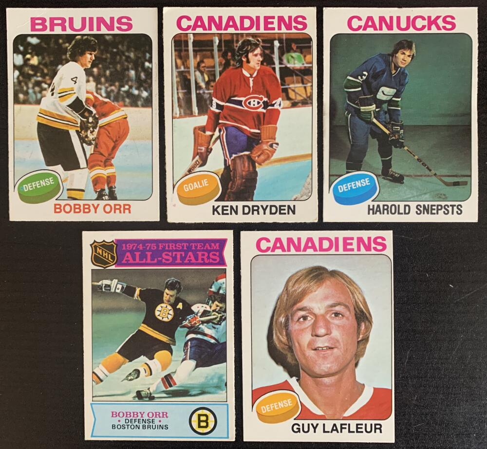 1975-76 O-Pee-Chee NHL Hockey Complete Set 1-396 Ex-Mt *0166