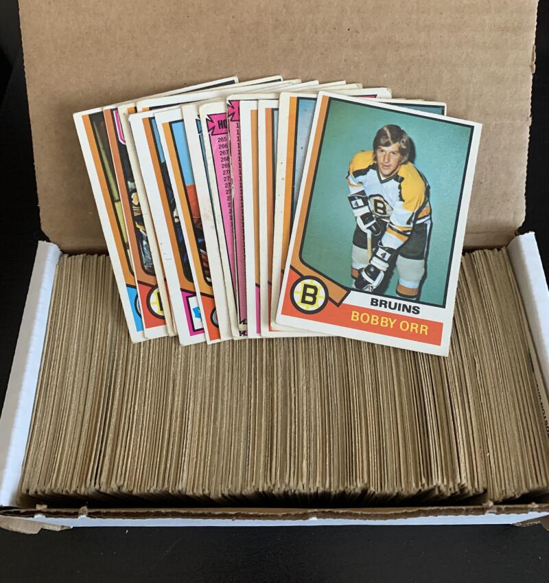 1974-75 O-Pee-Chee NHL Hockey Complete Set 1-396 Cherry, Bowman *0168