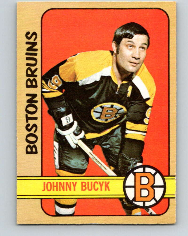 1972-73 O-Pee-Chee #1 Johnny Bucyk Boston Bruins V3136