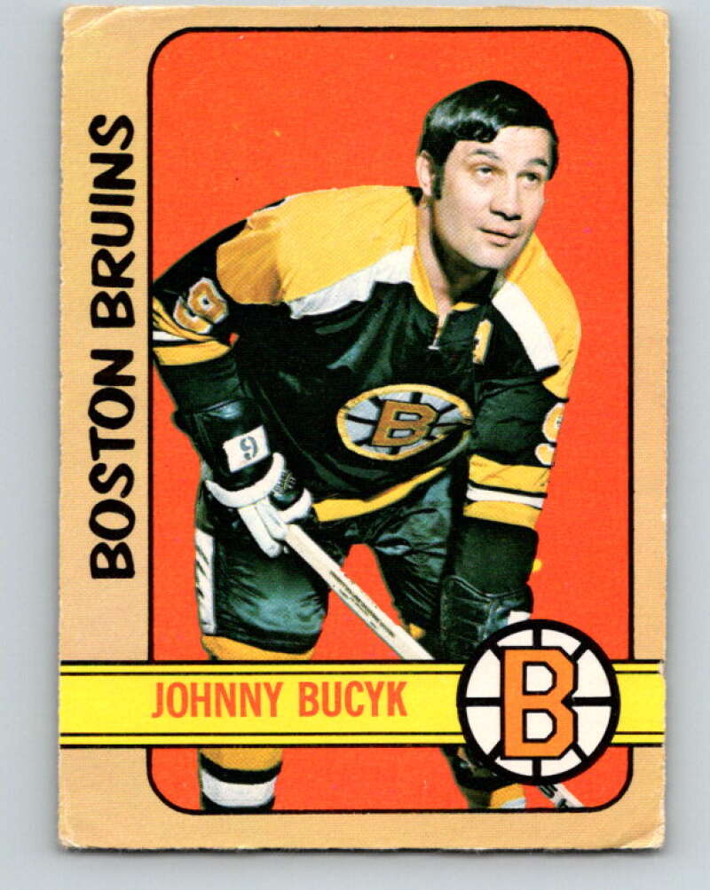 1972-73 O-Pee-Chee #1 Johnny Bucyk Boston Bruins V3139