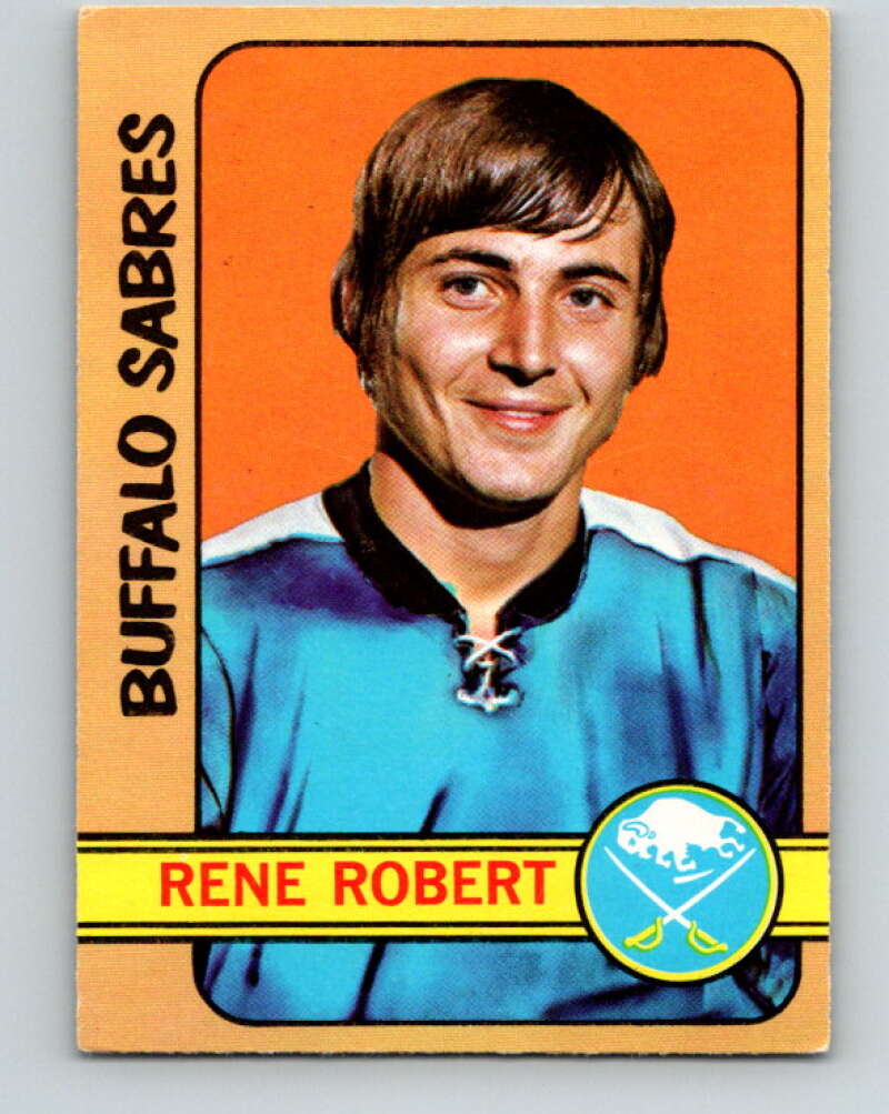 1972-73 O-Pee-Chee #2 Rene Robert RC Rookie Buffalo Sabres V3151