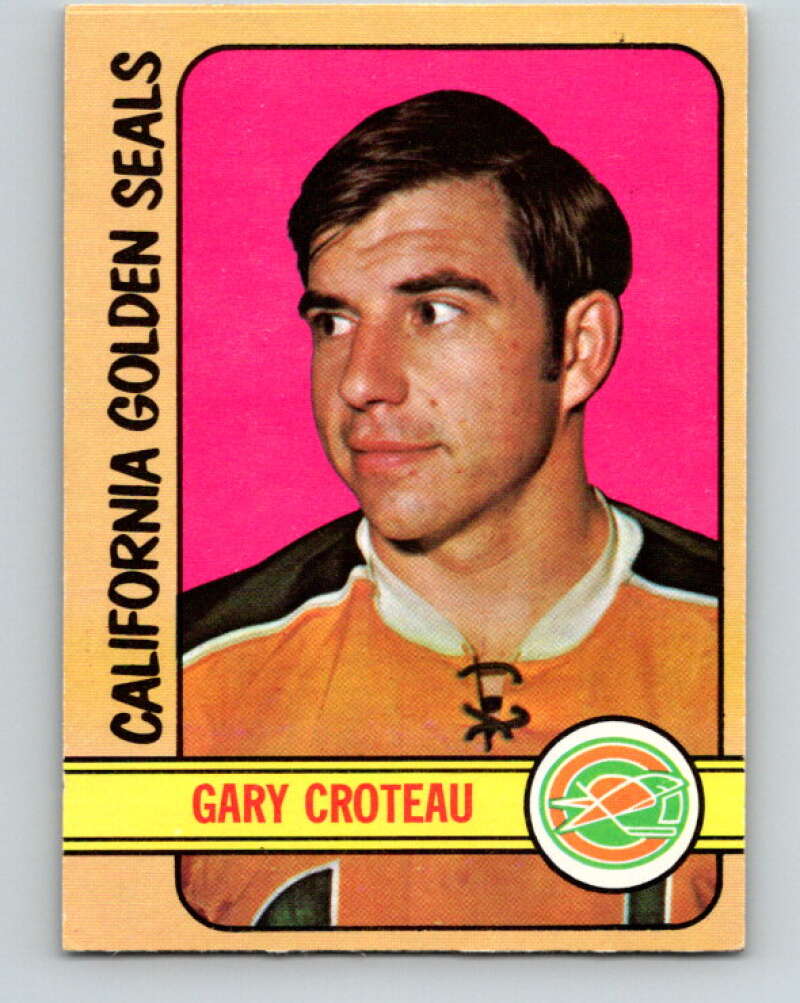 1972-73 O-Pee-Chee #3 Gary Croteau California Golden Seals V3155