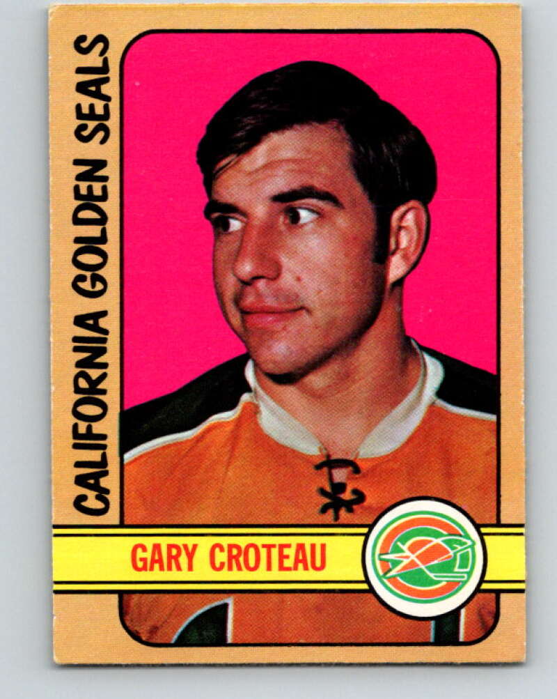 1972-73 O-Pee-Chee #3 Gary Croteau California Golden Seals V3157