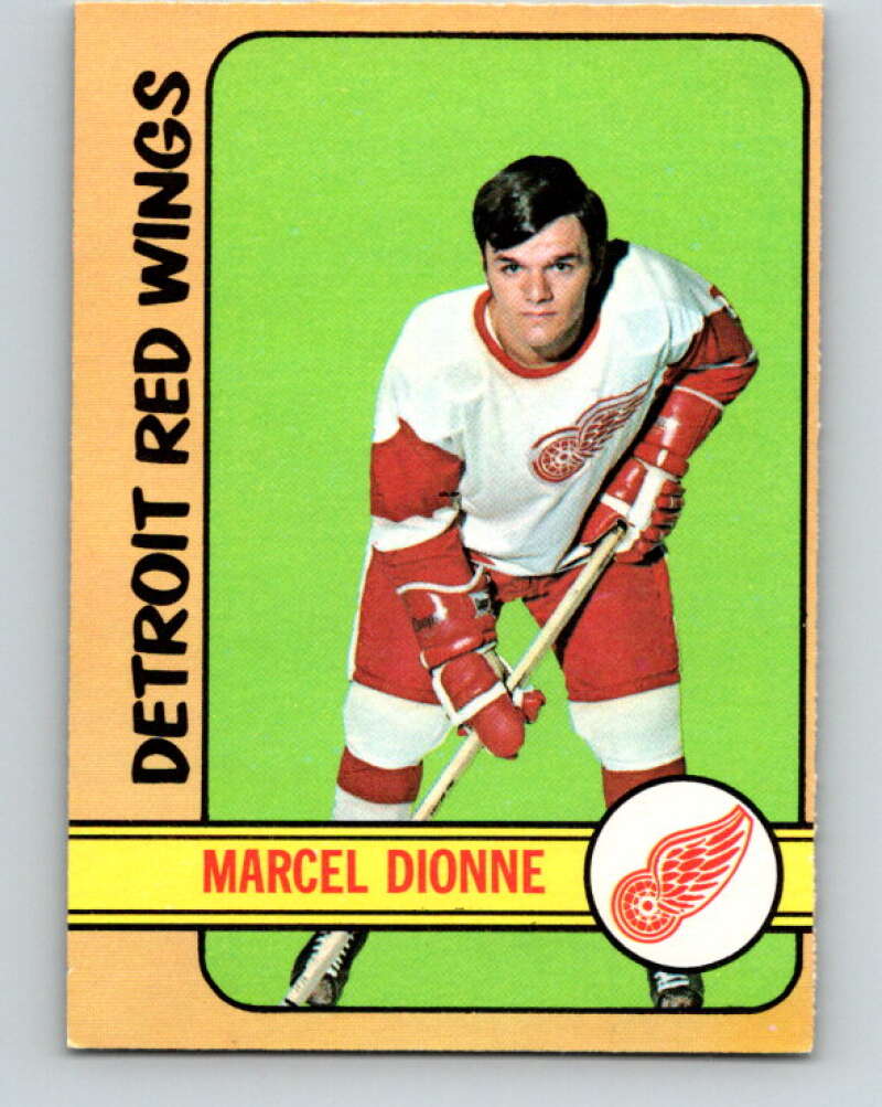 1972-73 O-Pee-Chee #8 Marcel Dionne Detroit Red Wings V3184