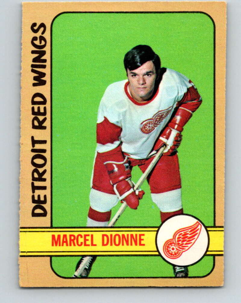 1972-73 O-Pee-Chee #8 Marcel Dionne Detroit Red Wings V3185