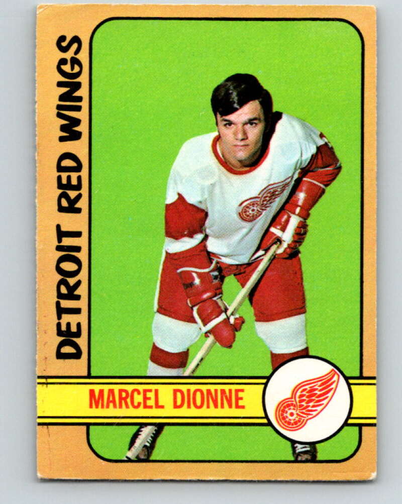 1972-73 O-Pee-Chee #8 Marcel Dionne Detroit Red Wings V3186