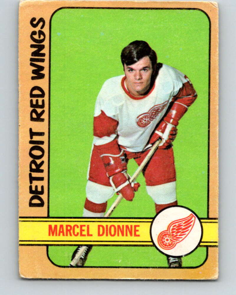 1972-73 O-Pee-Chee #8 Marcel Dionne Detroit Red Wings V3187