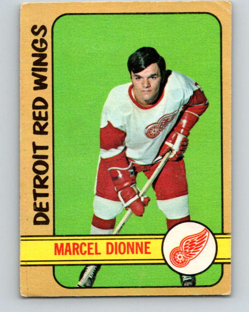 1972-73 O-Pee-Chee #8 Marcel Dionne Detroit Red Wings V3188