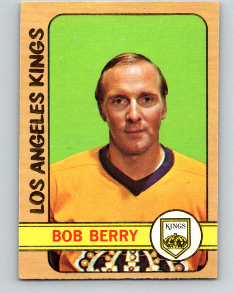 1972-73 O-Pee-Chee #9 Bob Berry Los Angeles Kings V3192