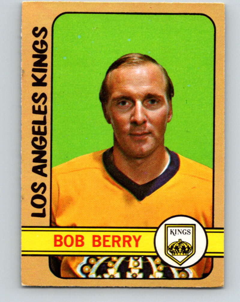1972-73 O-Pee-Chee #9 Bob Berry Los Angeles Kings V3193