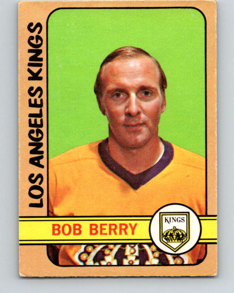 1972-73 O-Pee-Chee #9 Bob Berry Los Angeles Kings V3194