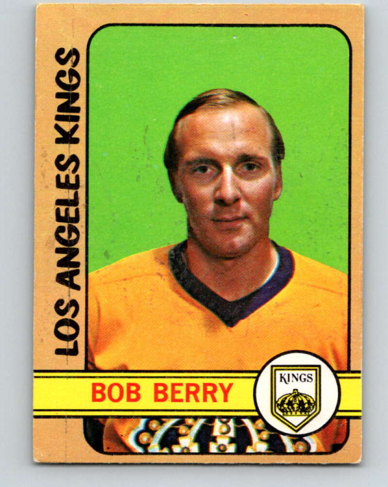 1972-73 O-Pee-Chee #9 Bob Berry Los Angeles Kings V3195