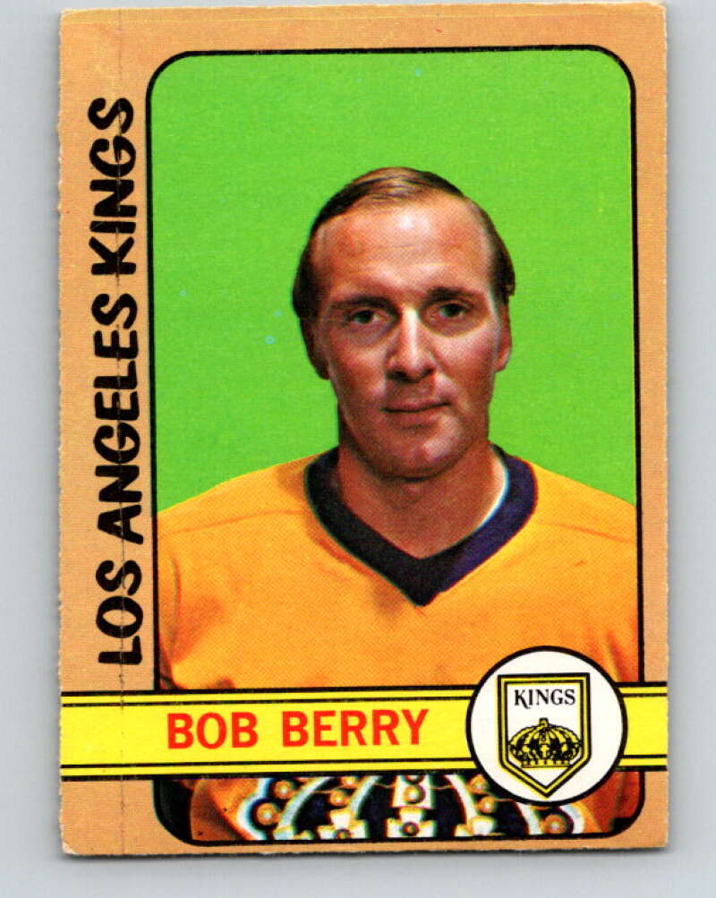 1972-73 O-Pee-Chee #9 Bob Berry Los Angeles Kings V3196