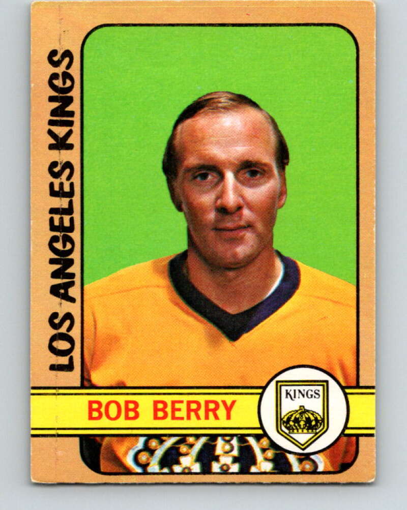 1972-73 O-Pee-Chee #9 Bob Berry Los Angeles Kings V3197