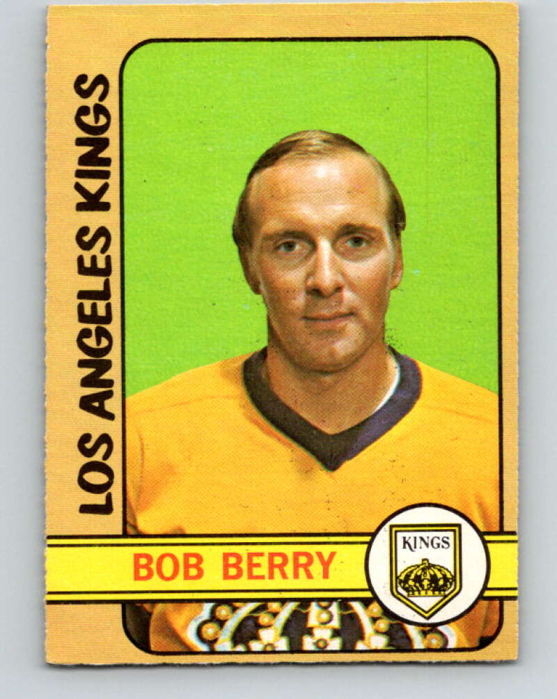 1972-73 O-Pee-Chee #9 Bob Berry Los Angeles Kings V3199