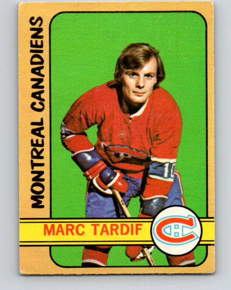1972-73 O-Pee-Chee #11 Marc Tardif Montreal Canadiens V3203
