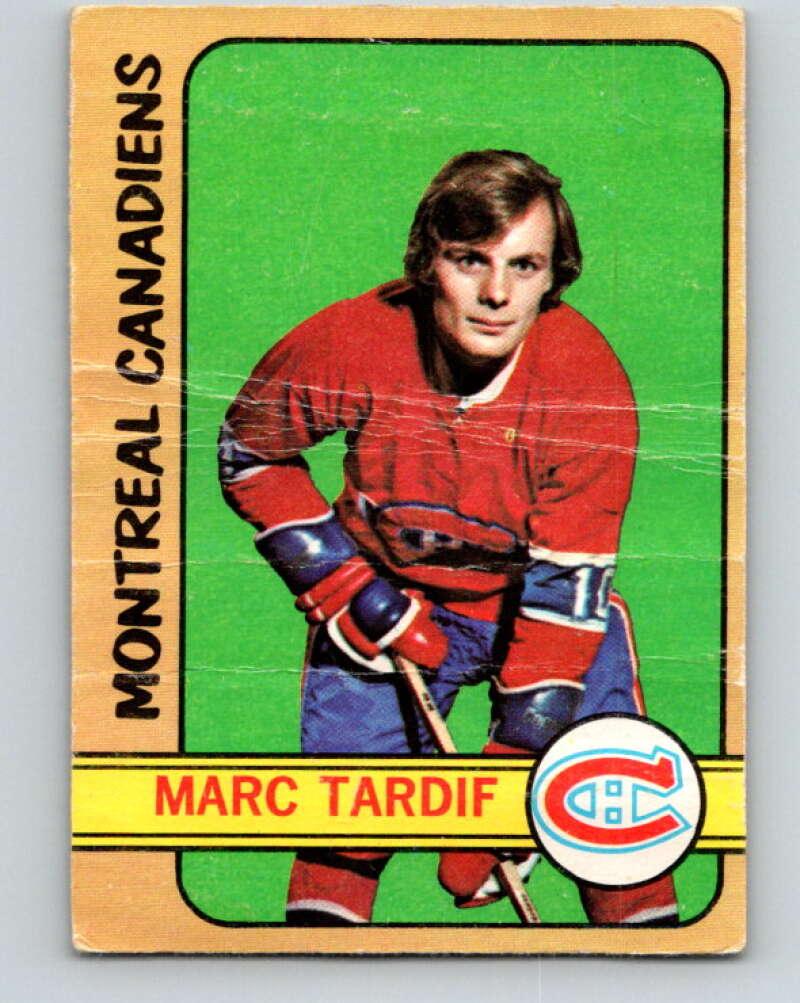 1972-73 O-Pee-Chee #11 Marc Tardif Montreal Canadiens V3204