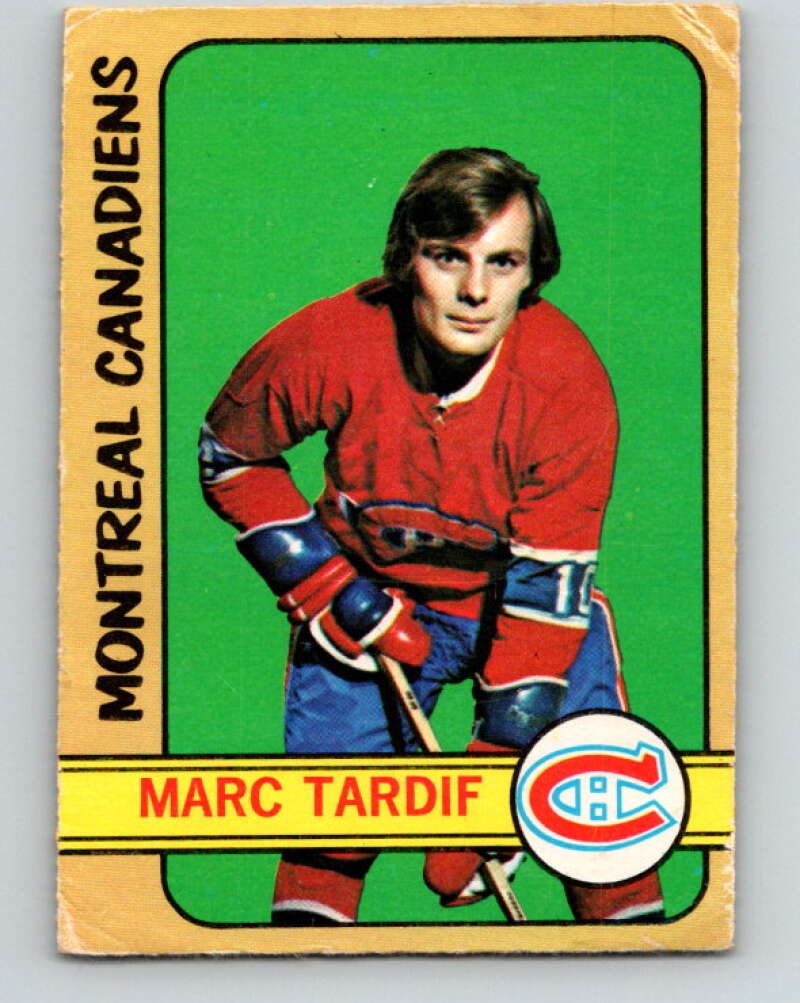 1972-73 O-Pee-Chee #11 Marc Tardif Montreal Canadiens V3205