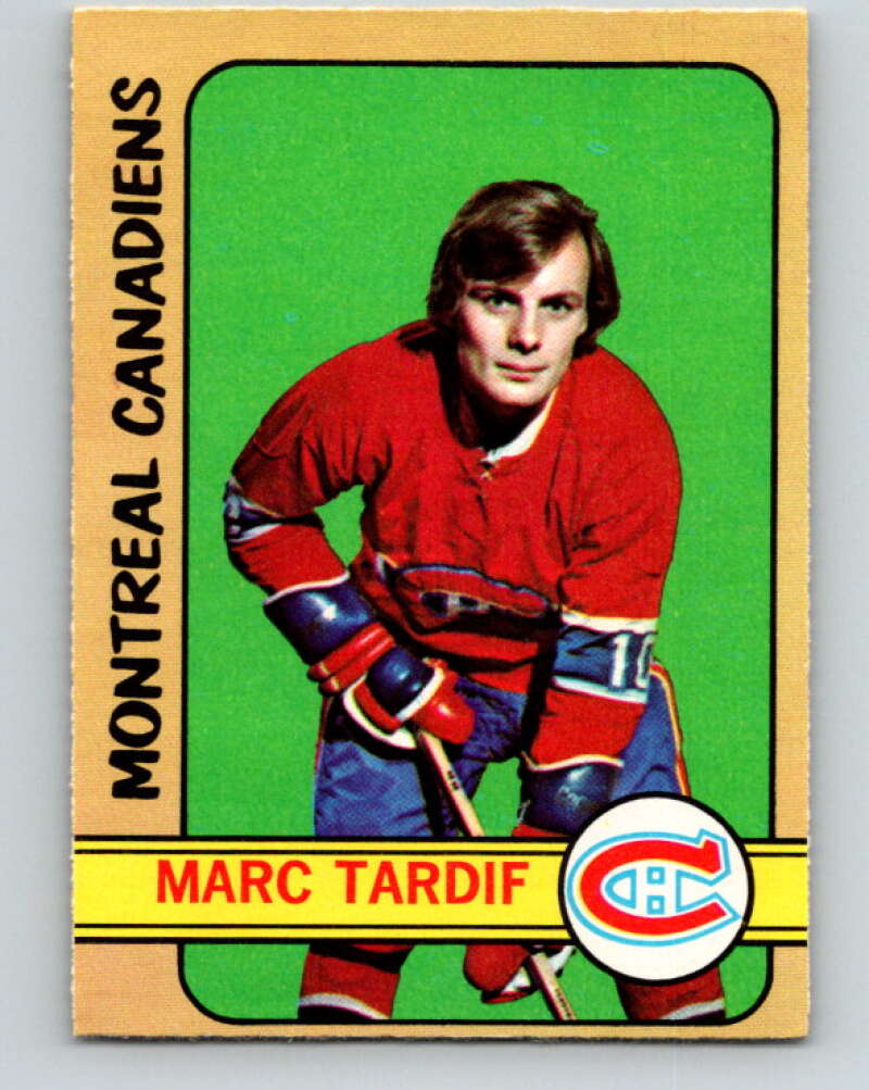 1972-73 O-Pee-Chee #11 Marc Tardif Montreal Canadiens V3206