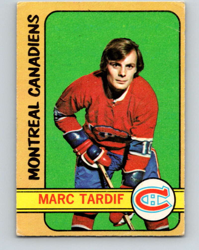 1972-73 O-Pee-Chee #11 Marc Tardif Montreal Canadiens V3208