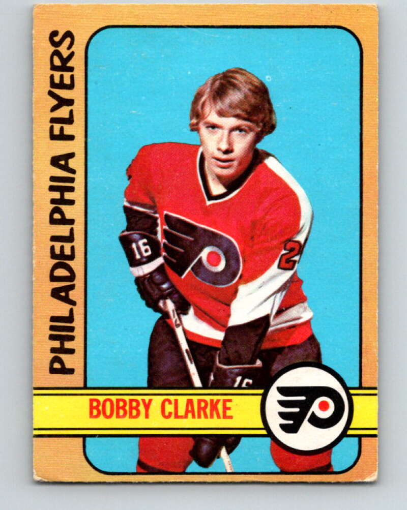 1972-73 O-Pee-Chee #14 Bobby Clarke Philadelphia Flyers V3221