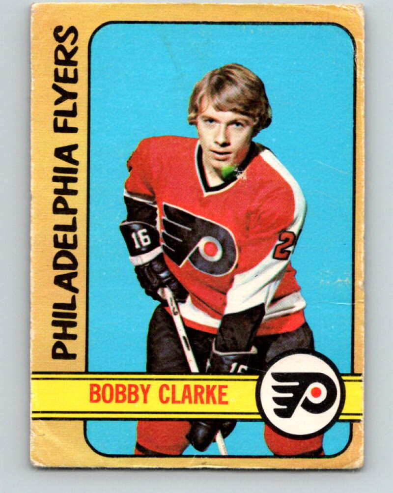 1972-73 O-Pee-Chee #14 Bobby Clarke Philadelphia Flyers V3223