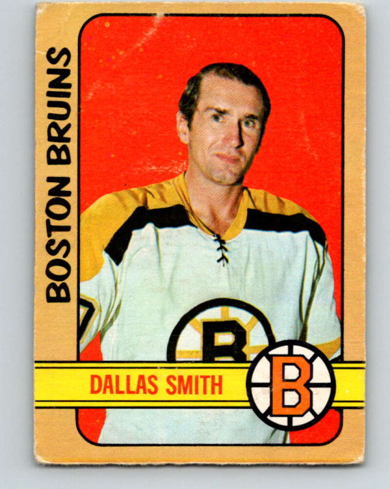1972-73 O-Pee-Chee #21 Dallas Smith Boston Bruins V3259