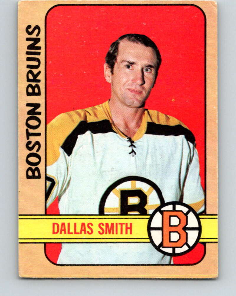 1972-73 O-Pee-Chee #21 Dallas Smith Boston Bruins V3260