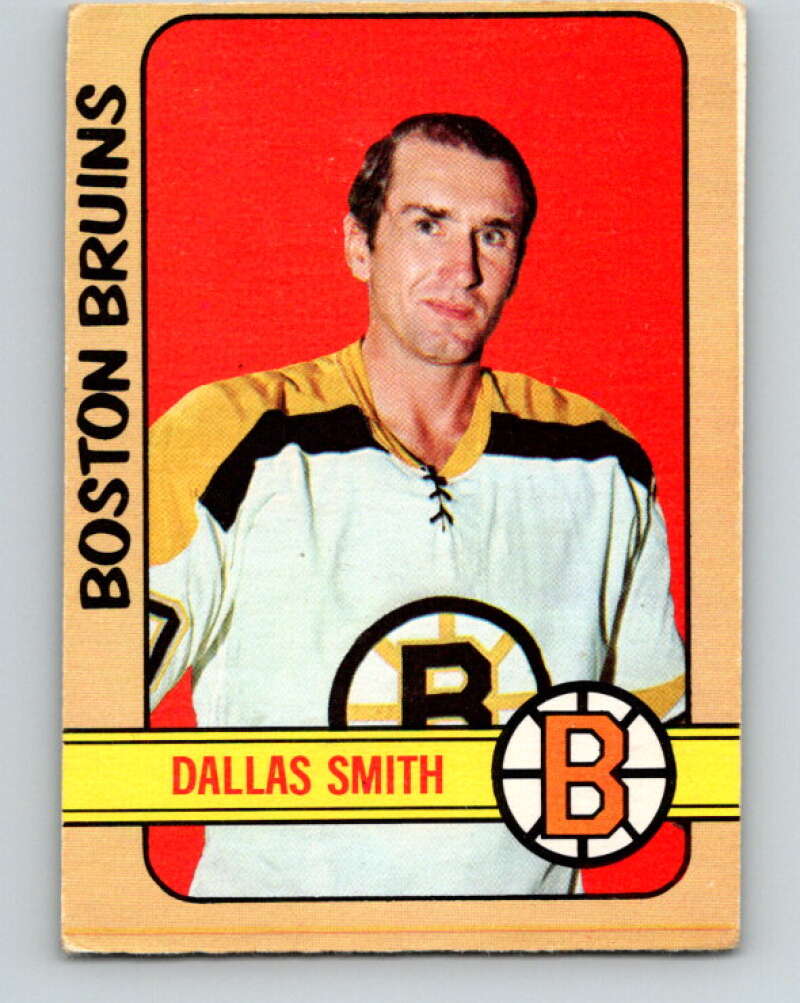1972-73 O-Pee-Chee #21 Dallas Smith Boston Bruins V3263