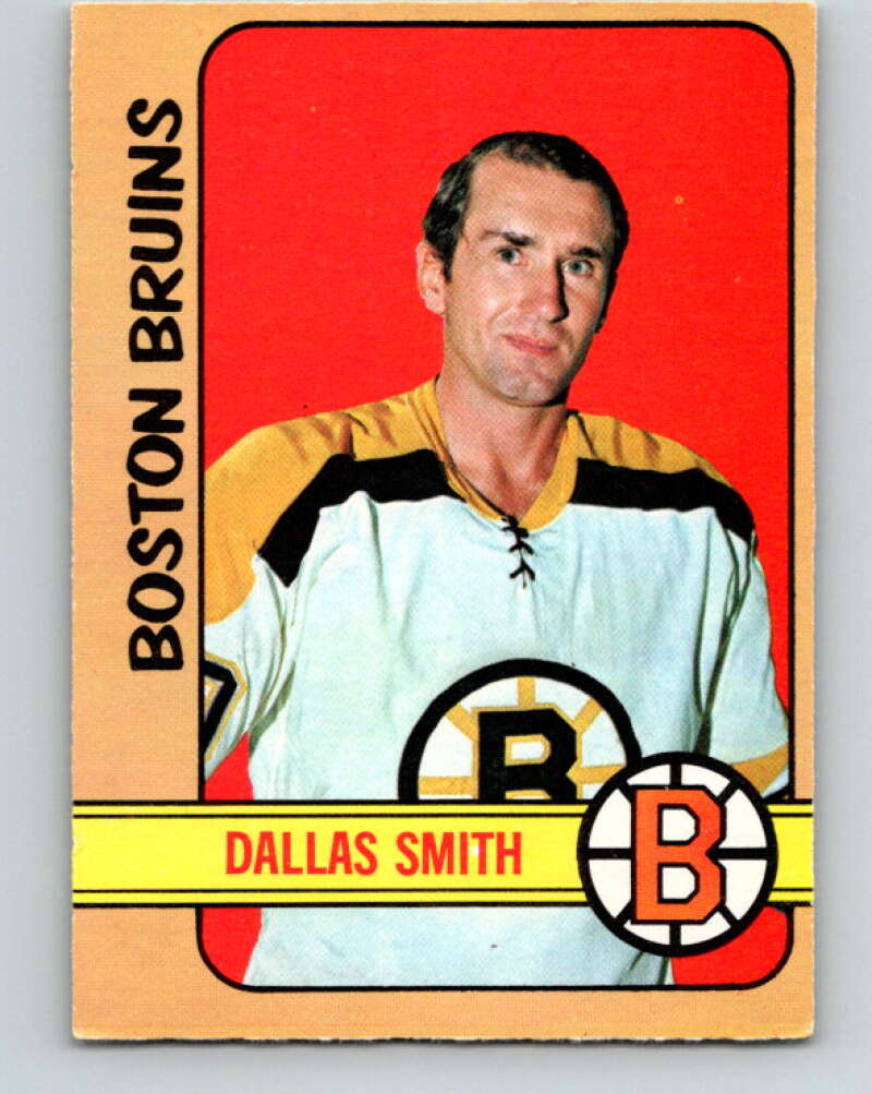 1972-73 O-Pee-Chee #21 Dallas Smith Boston Bruins V3265