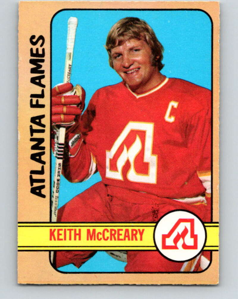 1972-73 O-Pee-Chee #25 Keith McCreary Atlanta Flames V3284
