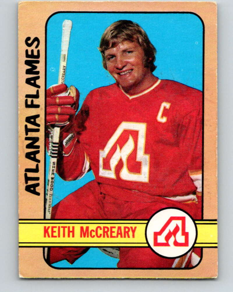 1972-73 O-Pee-Chee #25 Keith McCreary Atlanta Flames V3287