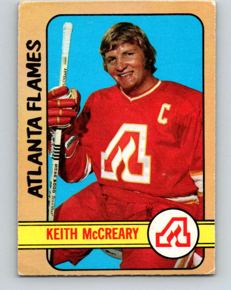 1972-73 O-Pee-Chee #25 Keith McCreary Atlanta Flames V3289