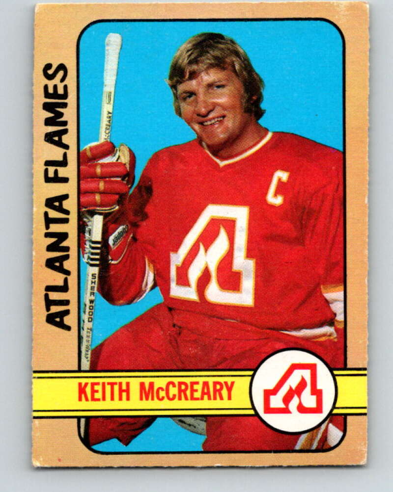 1972-73 O-Pee-Chee #25 Keith McCreary Atlanta Flames V3290