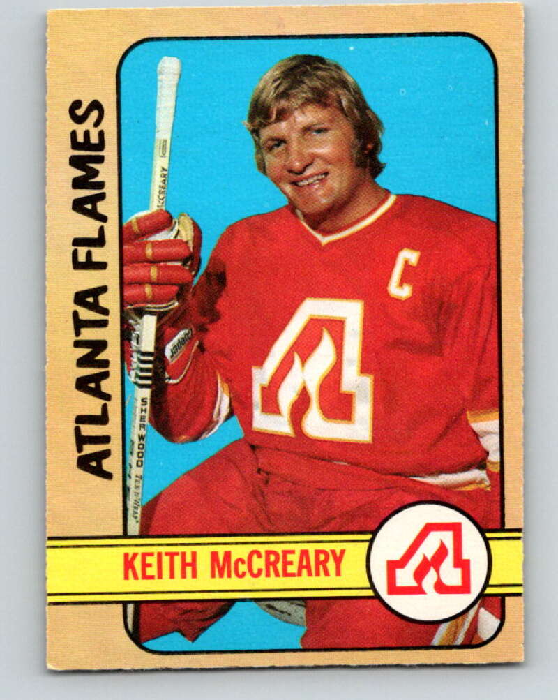 1972-73 O-Pee-Chee #25 Keith McCreary Atlanta Flames V3293