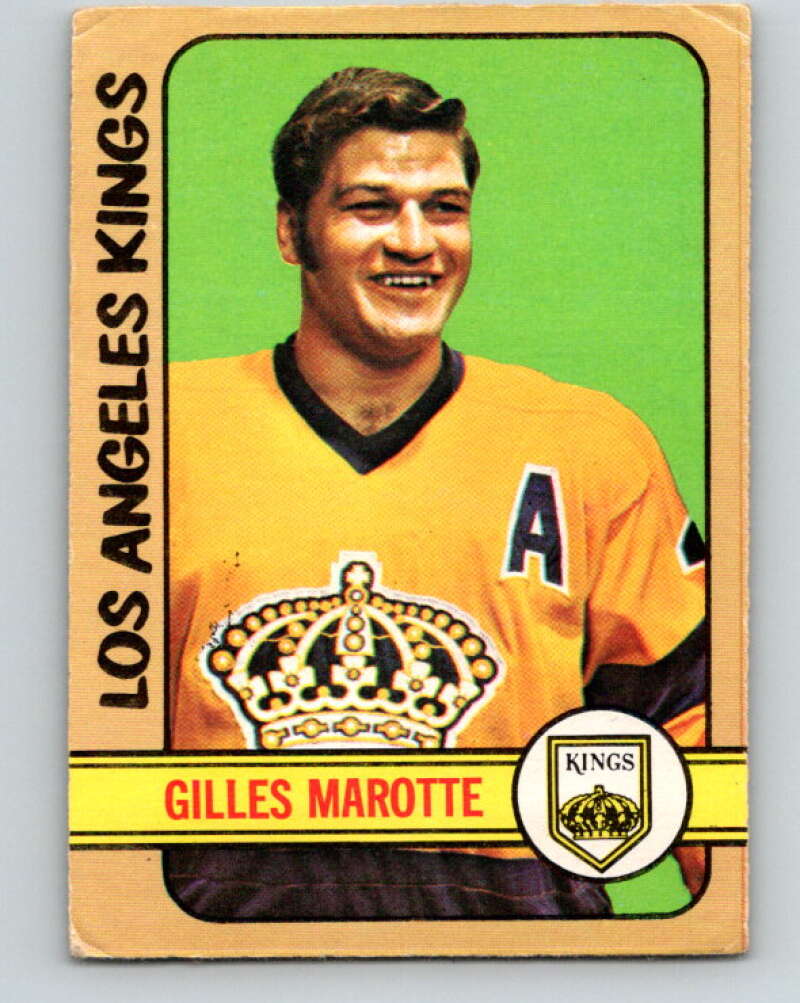 1972-73 O-Pee-Chee #27 Gilles Marotte Los Angeles Kings V3306