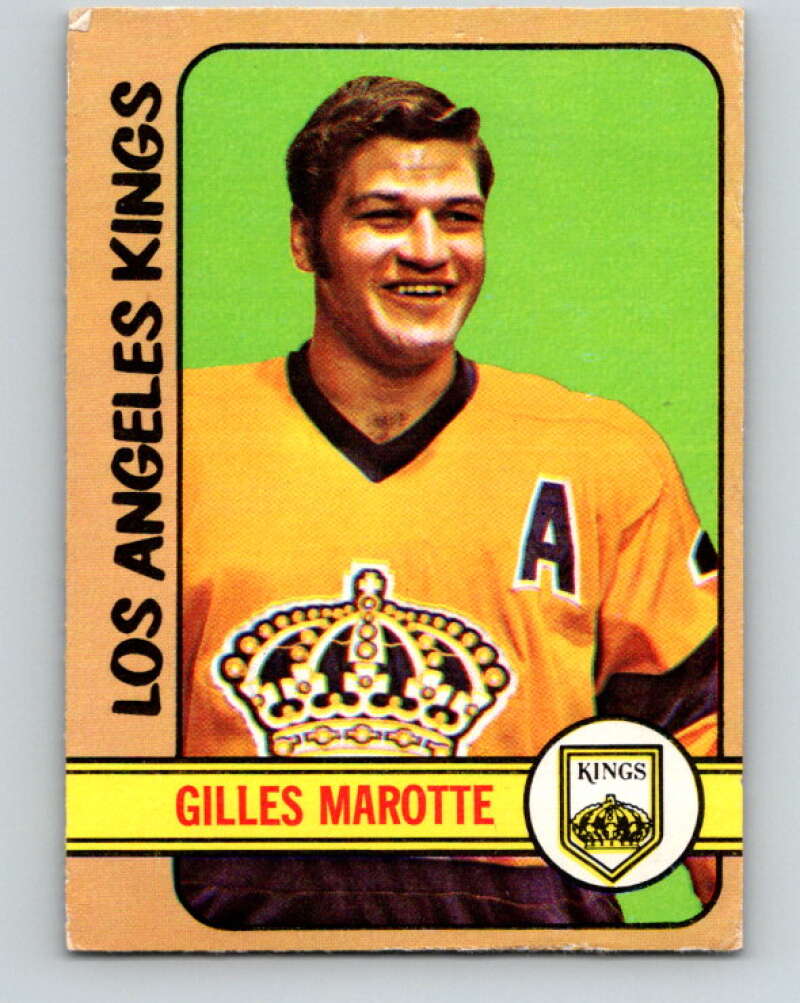 1972-73 O-Pee-Chee #27 Gilles Marotte Los Angeles Kings V3310