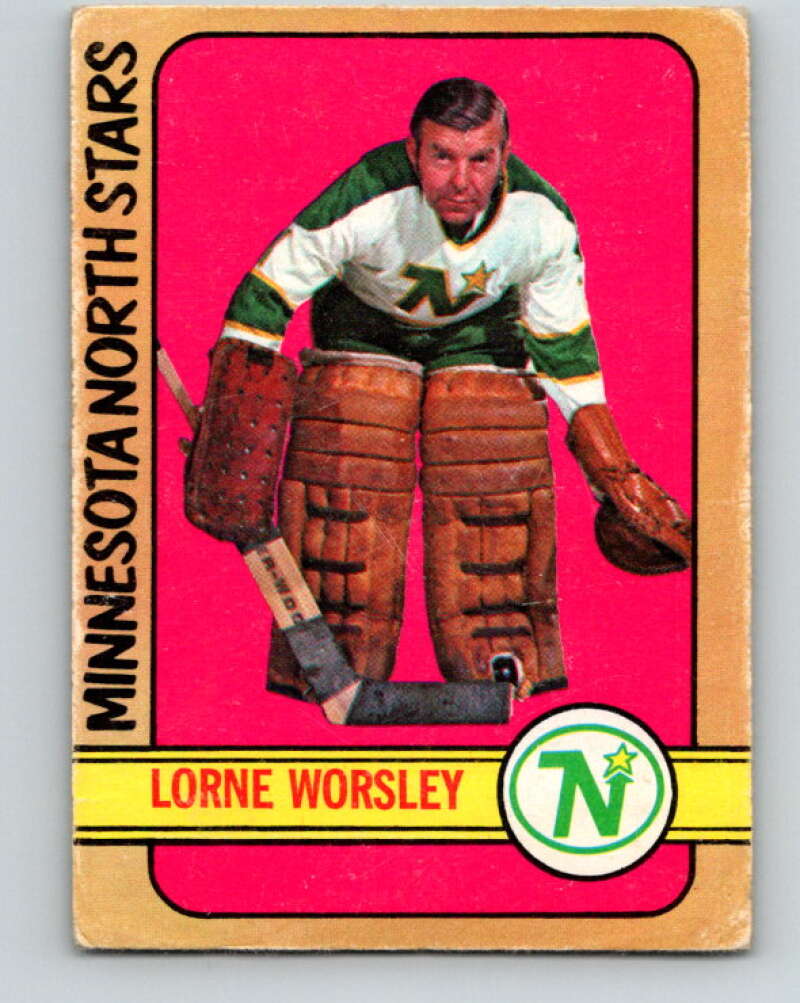 1972-73 O-Pee-Chee #28 Gump Worsley Minnesota North Stars V3311