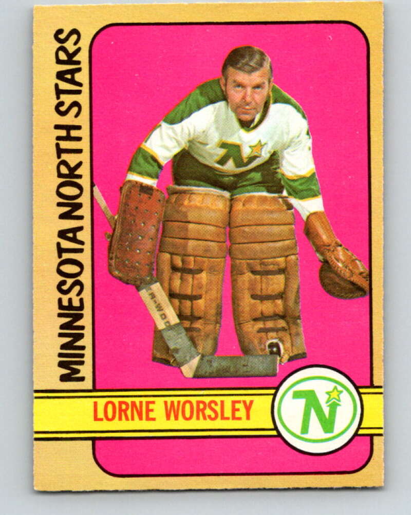 1972-73 O-Pee-Chee #28 Gump Worsley Minnesota North Stars V3314