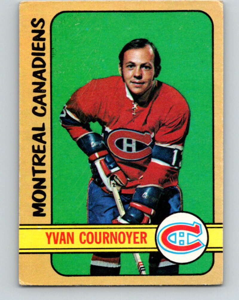 1972-73 O-Pee-Chee #29 Yvan Cournoyer Montreal Canadiens V3317