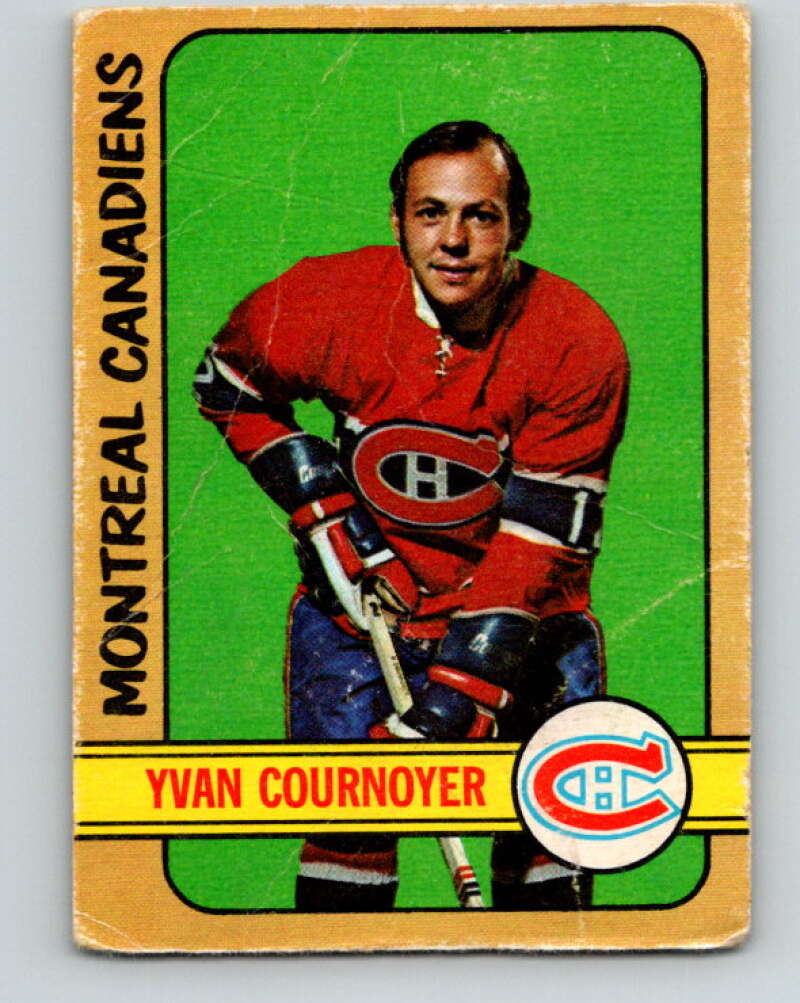 1972-73 O-Pee-Chee #29 Yvan Cournoyer Montreal Canadiens V3318
