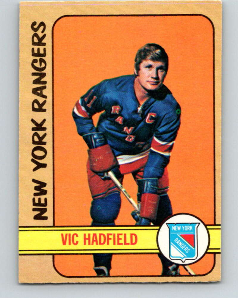 1972-73 O-Pee-Chee #31 Vic Hadfield New York Rangers V3326