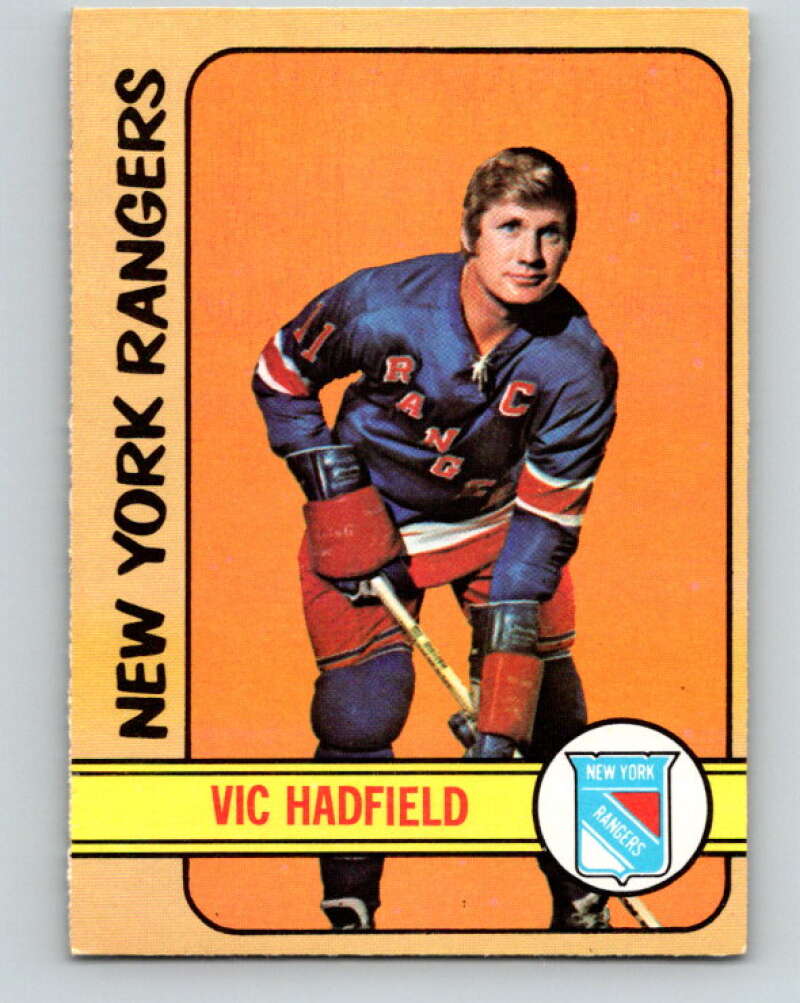 1972-73 O-Pee-Chee #31 Vic Hadfield New York Rangers V3328