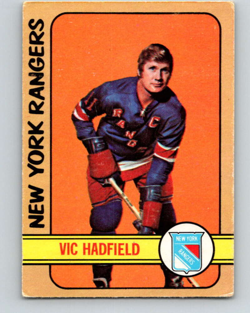 1972-73 O-Pee-Chee #31 Vic Hadfield New York Rangers V3330