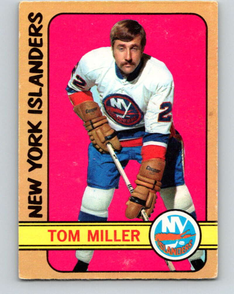 1972-73 O-Pee-Chee #32 Tom Miller RC Rookie New York Islanders V3331