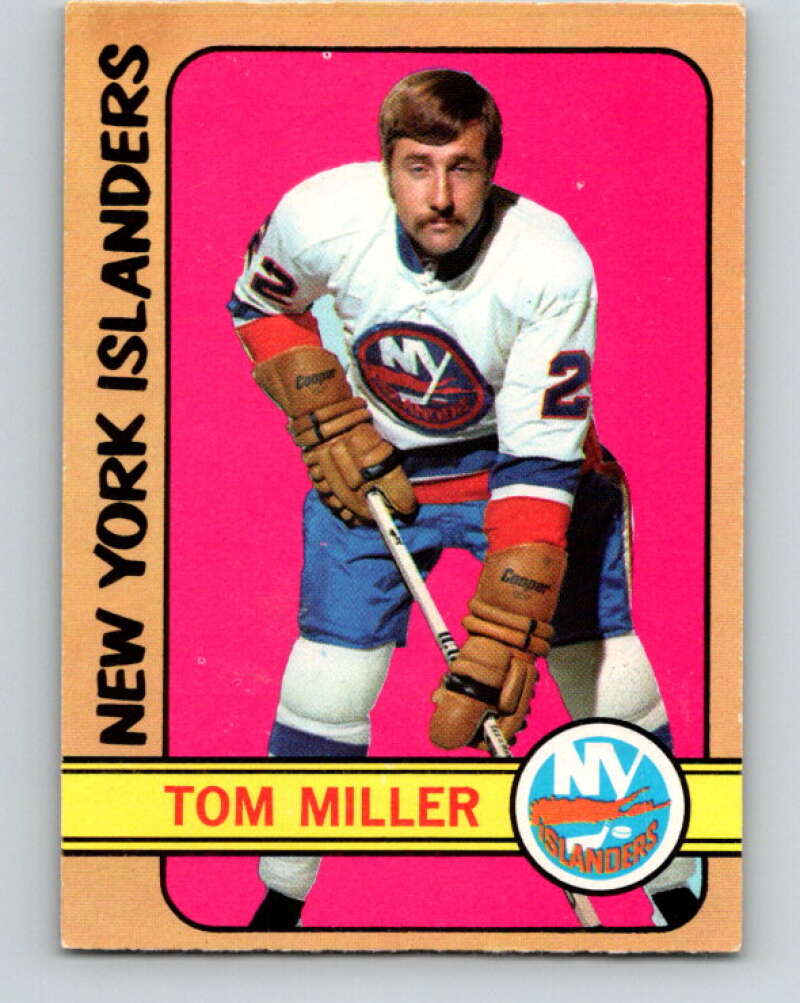 1972-73 O-Pee-Chee #32 Tom Miller RC Rookie New York Islanders V3332