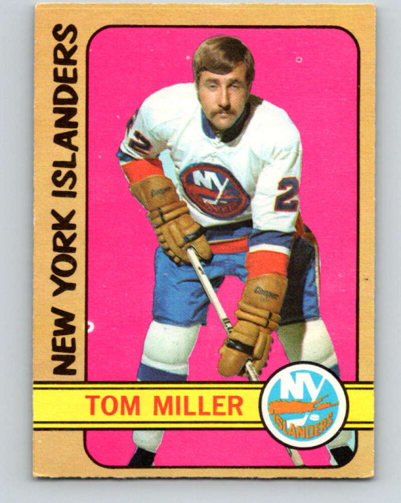 1972-73 O-Pee-Chee #32 Tom Miller RC Rookie New York Islanders V3333