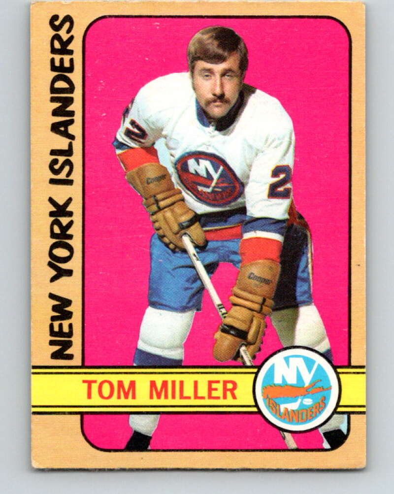 1972-73 O-Pee-Chee #32 Tom Miller RC Rookie New York Islanders V3334