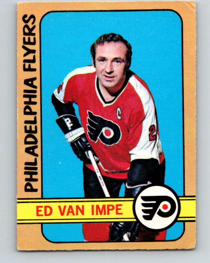1972-73 O-Pee-Chee #33 Ed Van Impe Philadelphia Flyers V3339