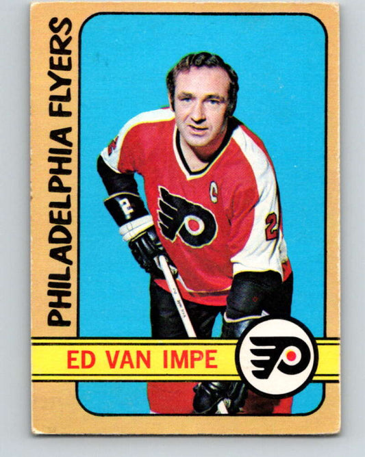 1972-73 O-Pee-Chee #33 Ed Van Impe  Philadelphia Flyers  V3340